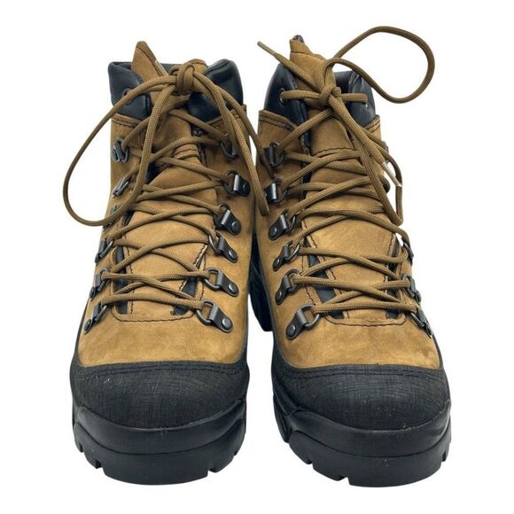 Bates E03400‎ 6.5W Mens Gore-Tex Vibram Brown Suede & Black Leather Hiking Boots